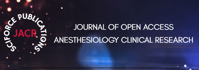 Journal of Open Access Anesthesiology Clinical Research